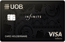 UOB INFINITE Privilege Reserve 
ยูโอบี อินฟินิท สำหรับลูกค้ายูโอบี พริวิเลจ รีเสิร์ฟ